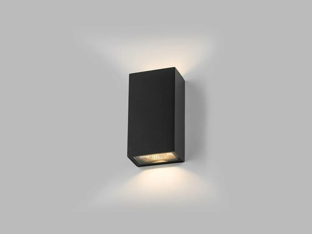 Spot LED mural BLOCK anti-corrosion pour façade humide et bord de mer