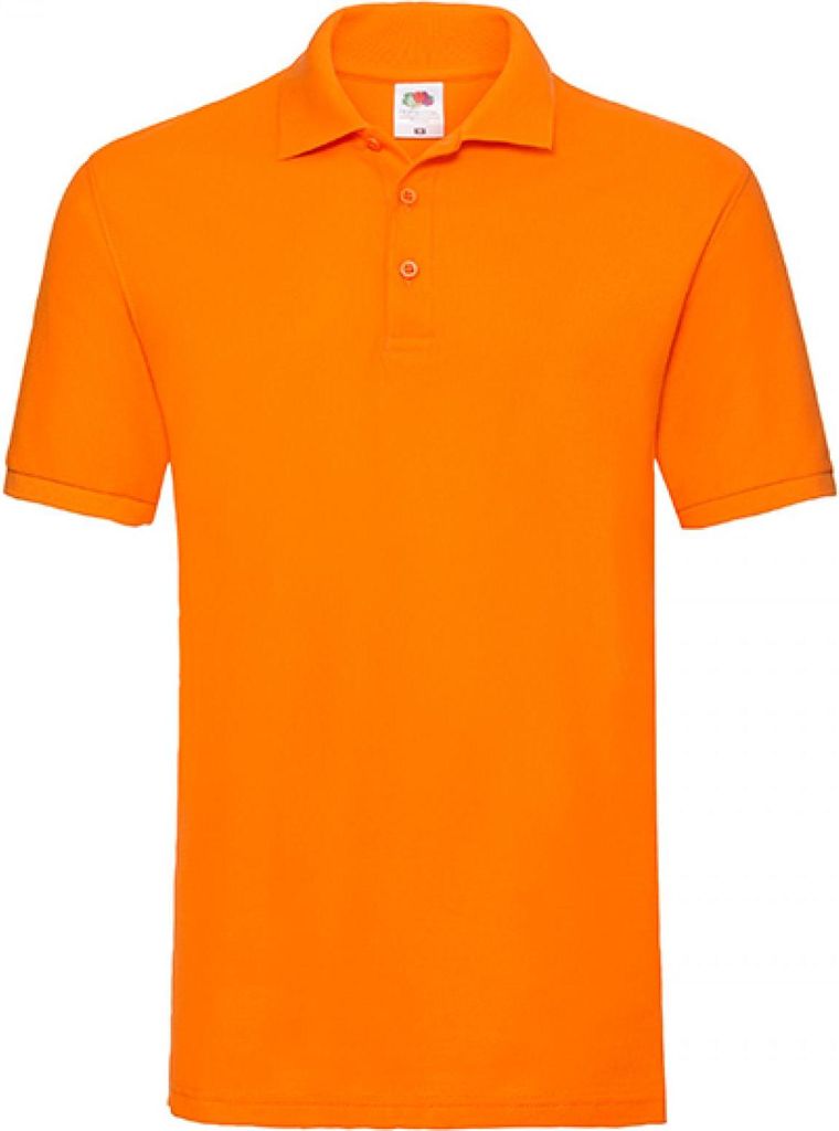 Fruit of the Loom 63-218-0 | Herren Premium Poloshirt - Farbe: Orange - Größe: XXL