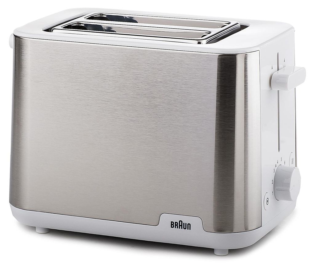 Braun Toaster HT 1510 WH 2 Scheiben 900Watt weiß 301812 Immagine del prodotto 