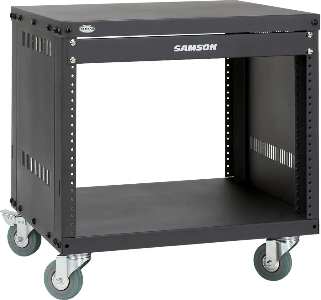Organiseur de Studio Samson SRK8 Rack Mobile 8U pour Musique et Son