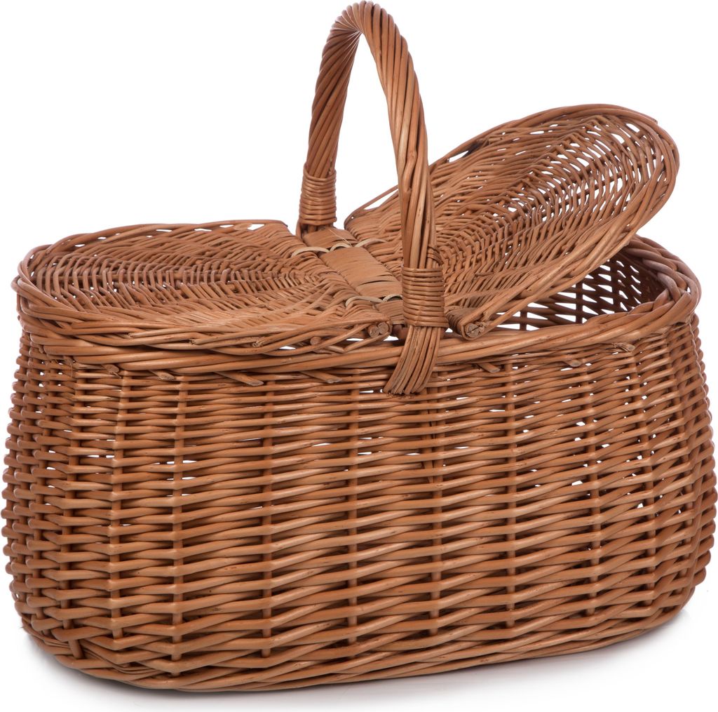 Weidenkorb Korb Einkaufskorb Autokorb Weide Auswahl Picknickkorb Pilzkorb PICKNICK groß