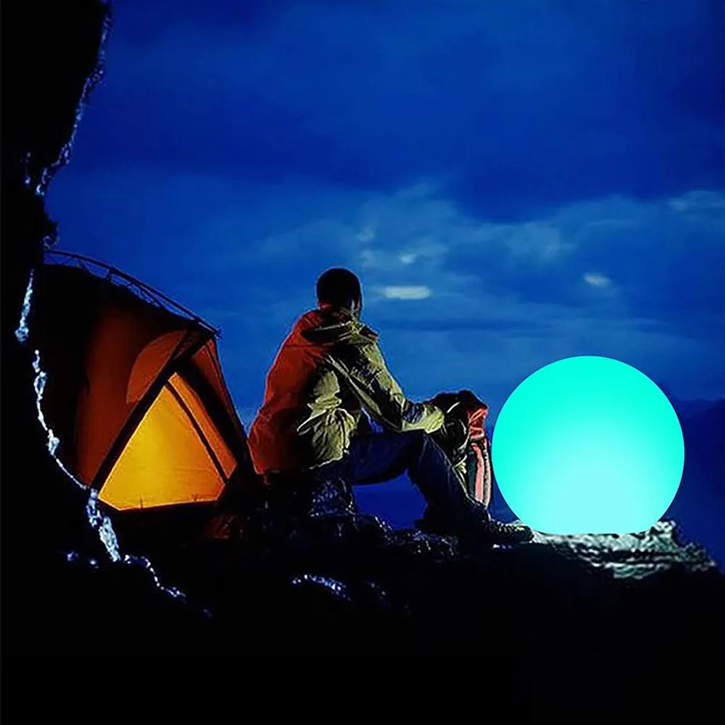 RGB colorato palla luce LED con telecomando impermeabile gonfiabile luminoso