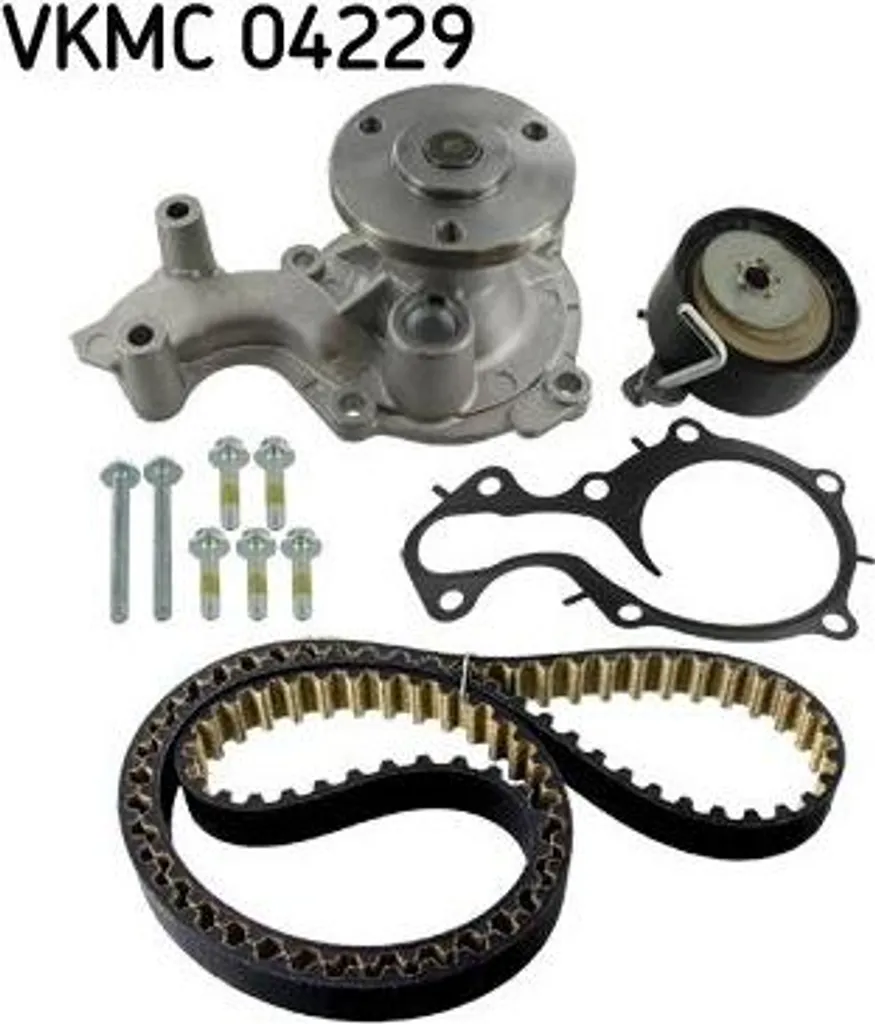 Évitez la casse moteur : Kit Pompe à eau + Courroie SKF pour Ford Focus