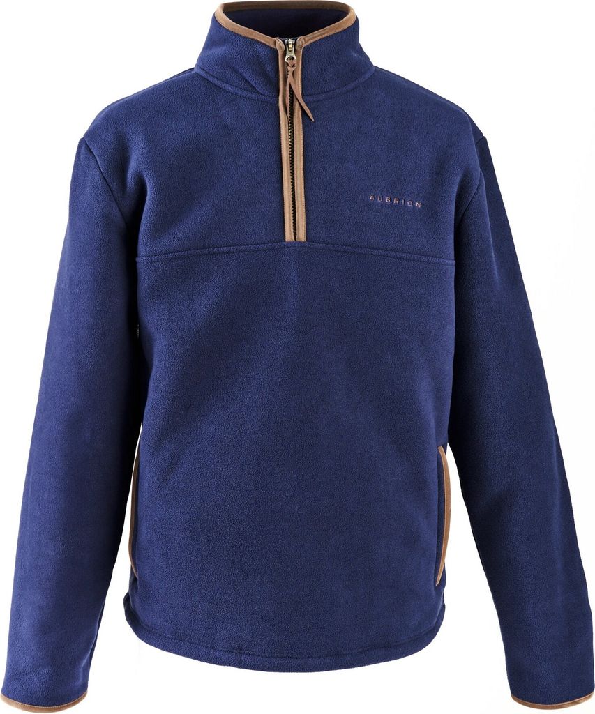 Aubrion - "Core" Fleecejacke mit halbem Reißverschluss für Herren ER2080 (L) (Marineblau)