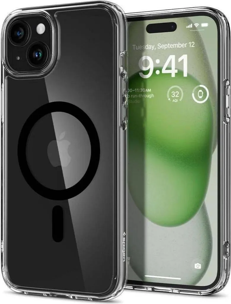 Offerta Cover iPhone 16 Spigen Ultra Hybrid Mag Nero | MagSafe Ready - 2