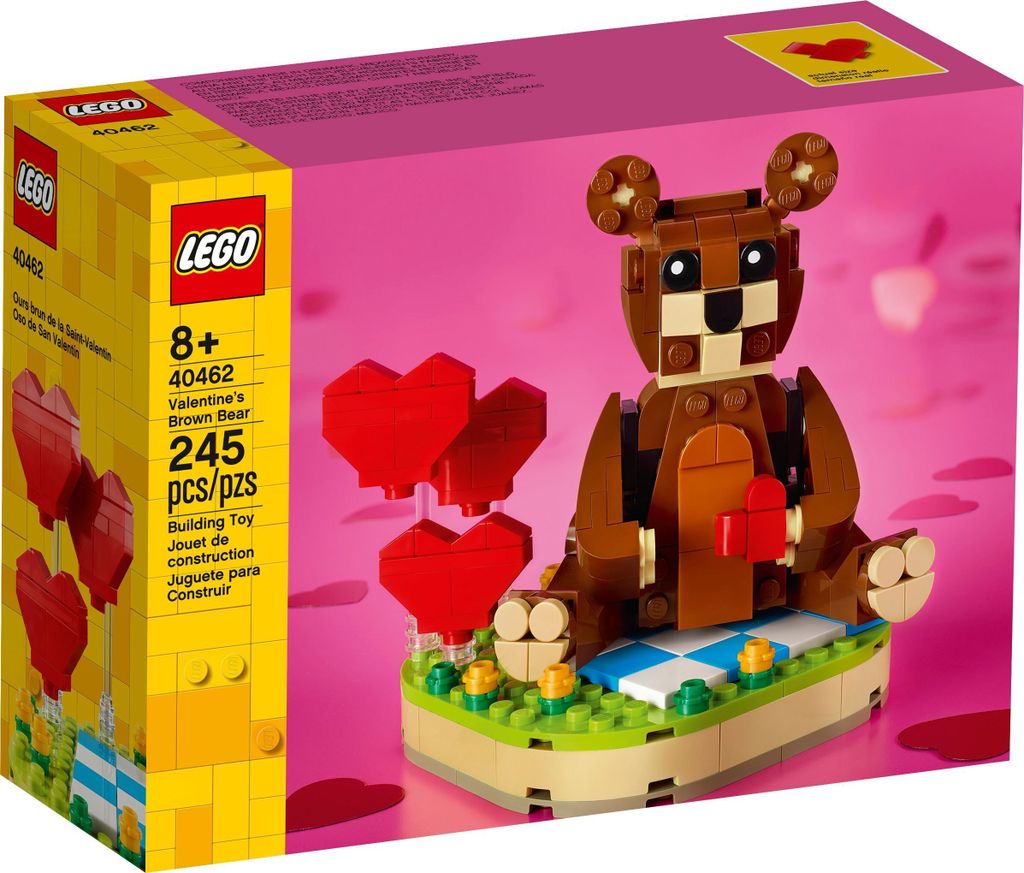 Brick Headz Valentinstag Bär 40462 Produktbild 