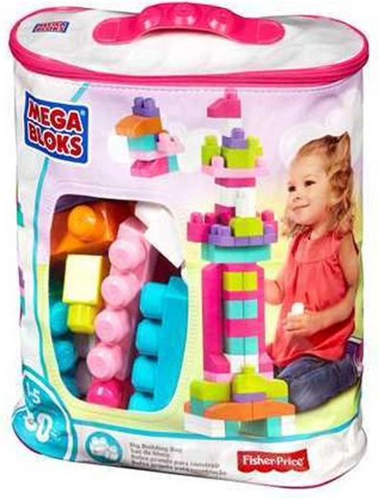 Blocchi MEGA BLOKS 80el sacchetto blu DCH63 /4 Immagine del prodotto 
