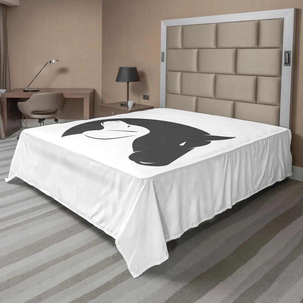 Drap plat grand format Imprimé Animalier - Décoration Lit de Luxe 1P
