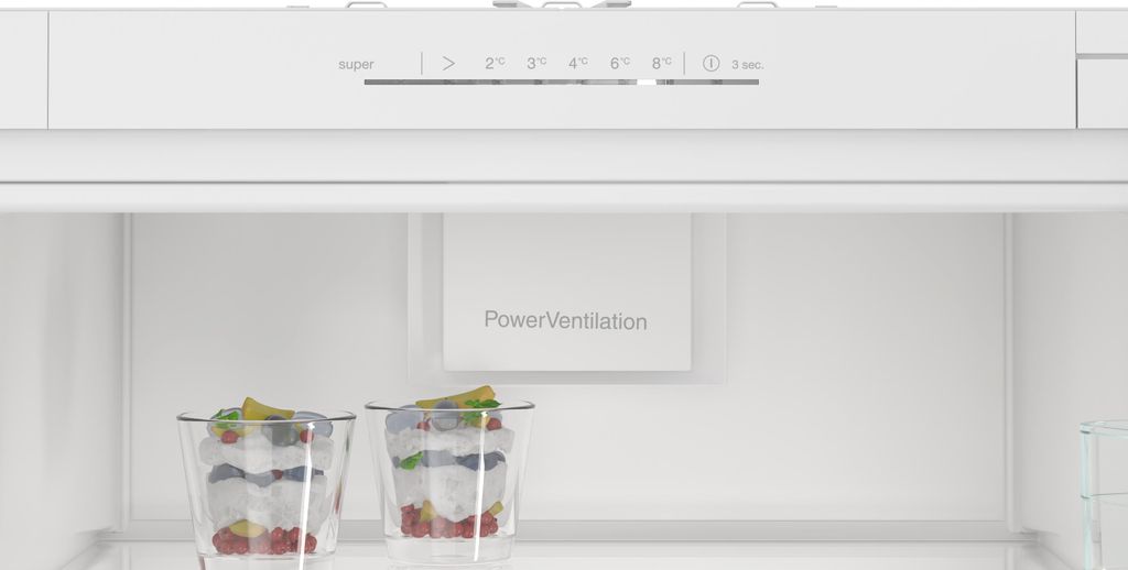 Siemens iQ100 KI81RNSE0, 310 liter, SN-ST, 35 dB, , Wit Productafbeelding 