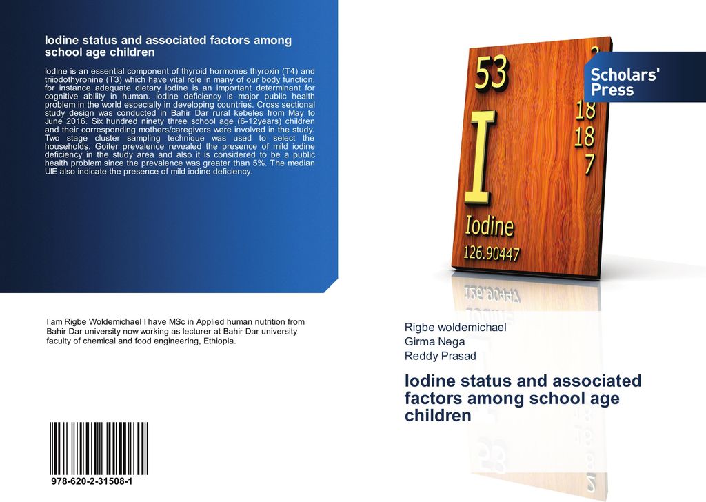 Iodine status and associated factors among school age children