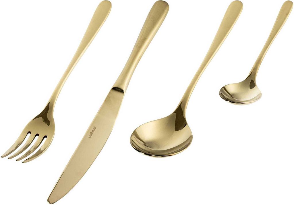 Set di posate Sambonet Taste 24 pezzi oro Immagine del prodotto 