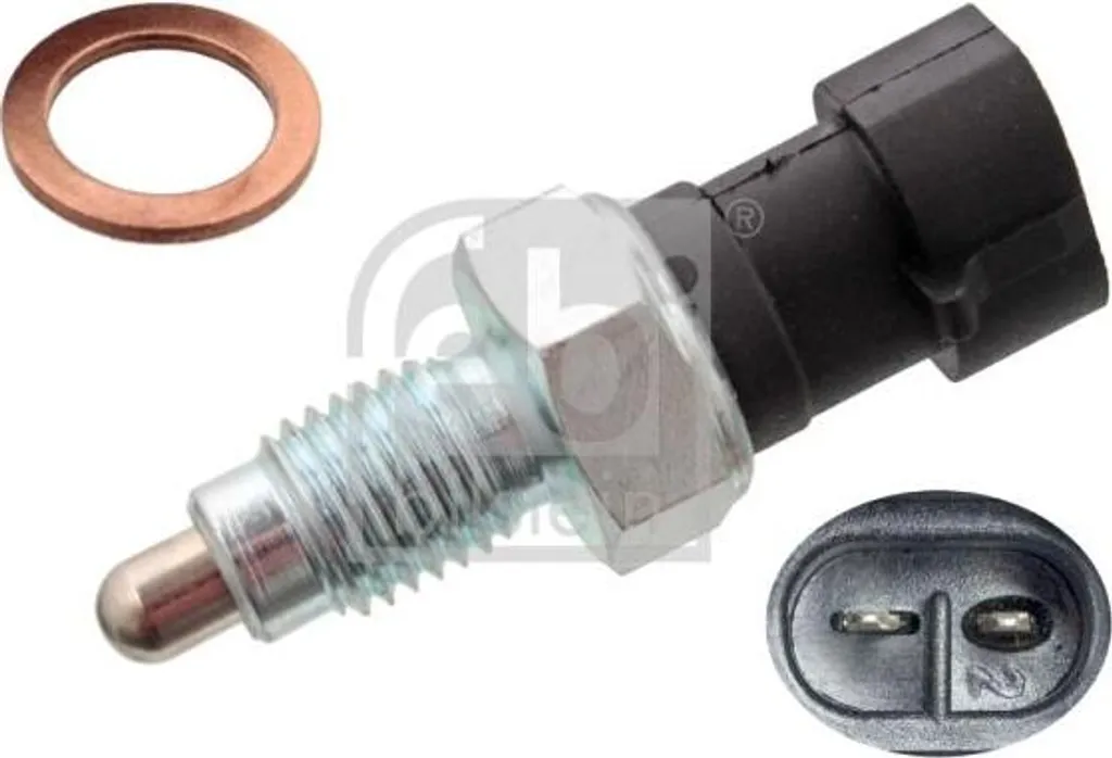 FEBI BILSTEIN 28651 Interruttore, luce di retromarcia OE 71740080 compatibile con Grande Punto, Alf. 159, Brera, Mito, Spider, Jumper, Bravo, Croma, Ducato, Linea, Punto, Delta, Astra H, Astra J, Corsa C, Corsa D, Insignia, Meriva, Signum, Vectra, Zafira, Boxer - 1