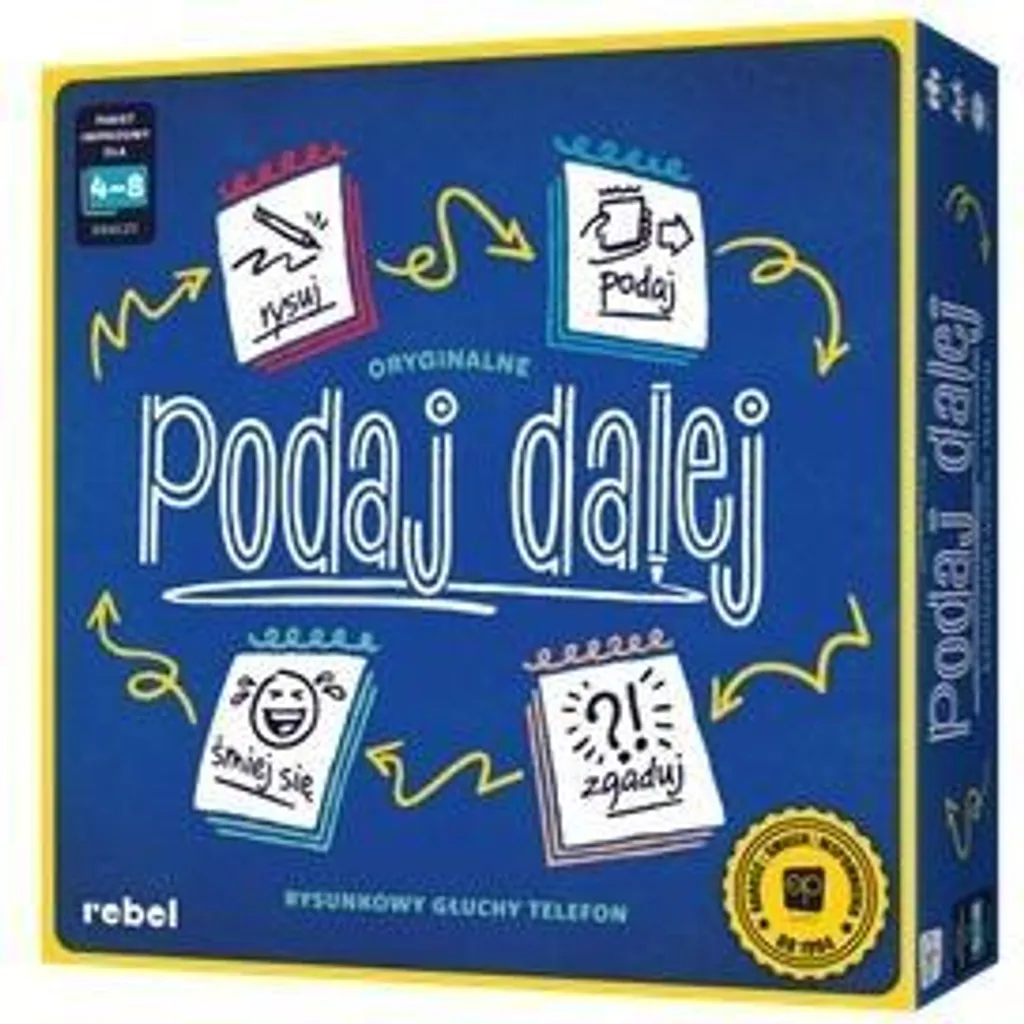 Jeu de Dessin Podaj Continue : Jeu d'Ambiance Familial 2-6 Joueurs