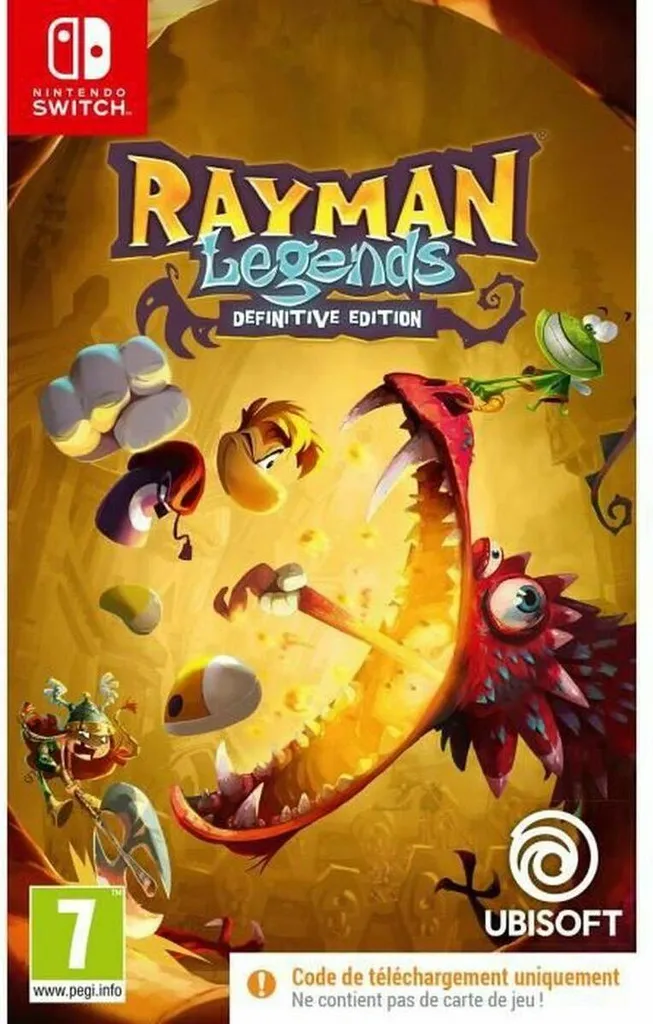 Rayman Legends Definitive Edition Nintendo Switch Code de téléchargement - 2