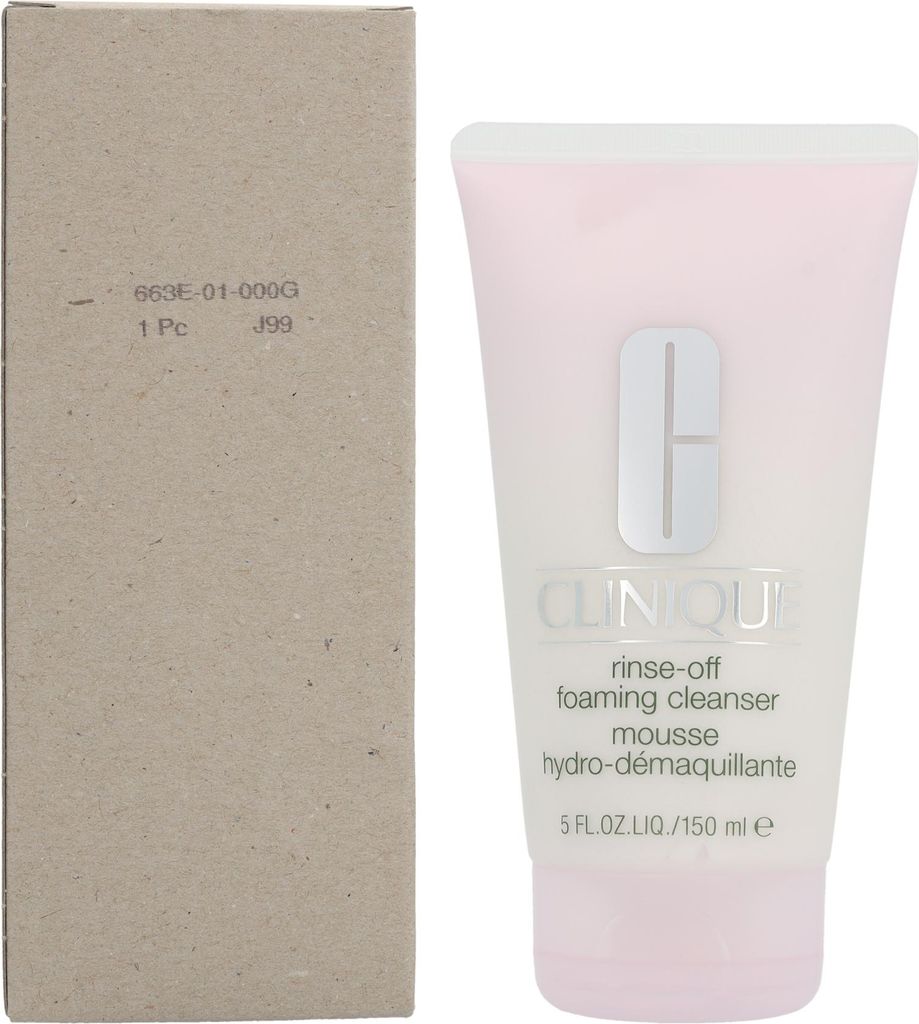 Clinique Rinse Off Foaming Cleanser, Makeup Reinigungsgel, Produktbild 