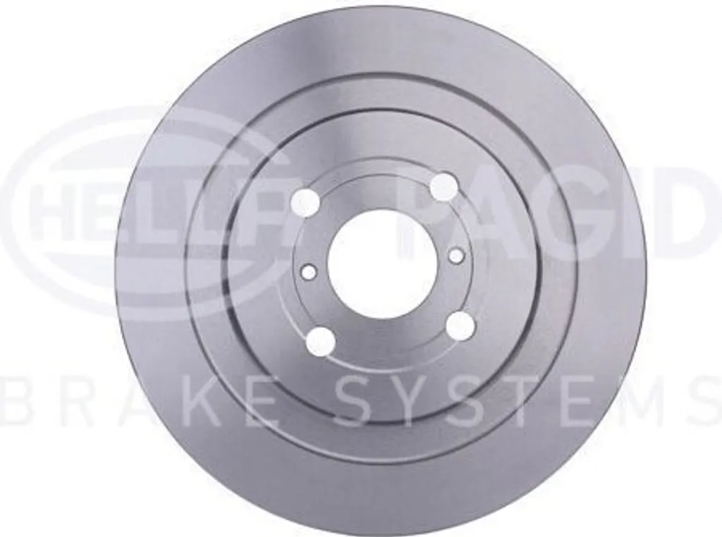 Disque de frein arrière plein HELLA pour Toyota Yaris essence diesel