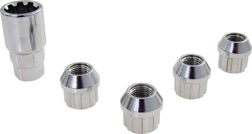 Carpoint Felgenschloss Diebstahlsicherung E 4er Set Radsicherung Auto Effektiv