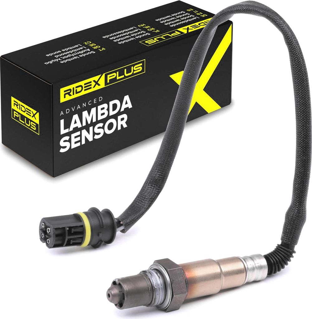 RIDEX PLUS Lambdasonde passend für MERCEDES-BENZ E-Klasse Limousine (W211) Beheizt 275mm 3922L0014P