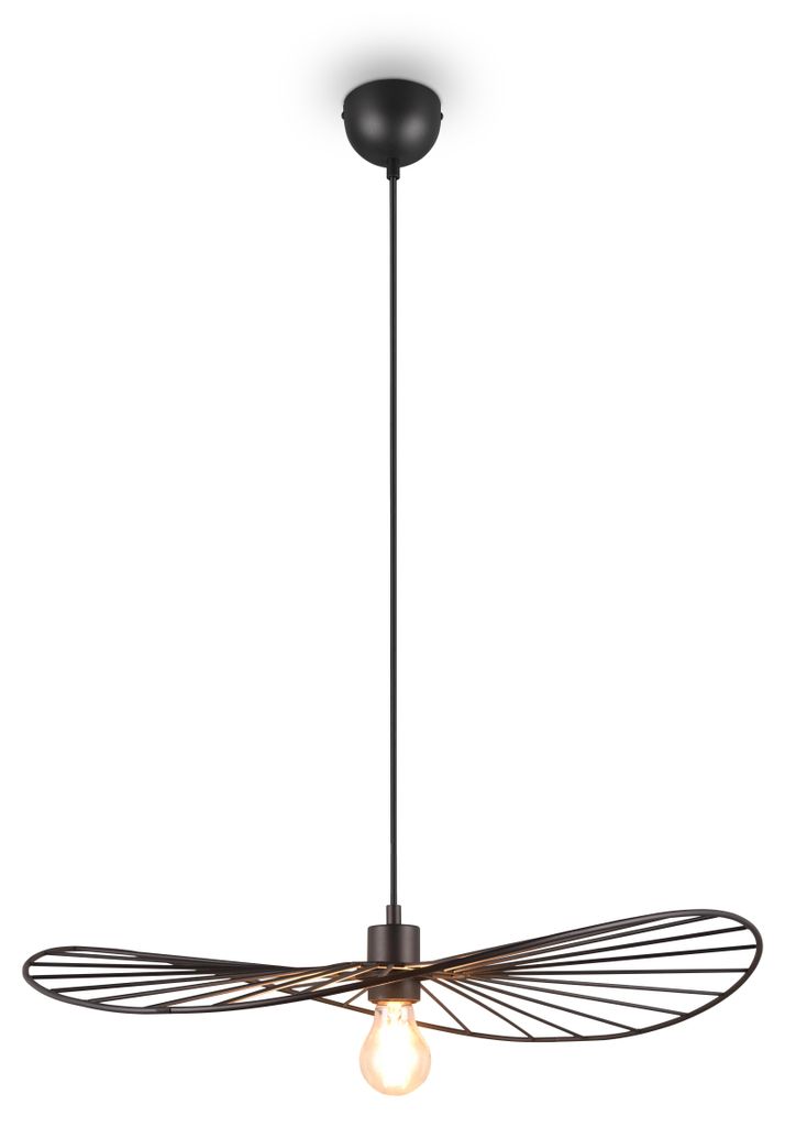 Lampa wisząca CHAPEAU czarna 1xE27x40W metal Zdjęcie produktu 
