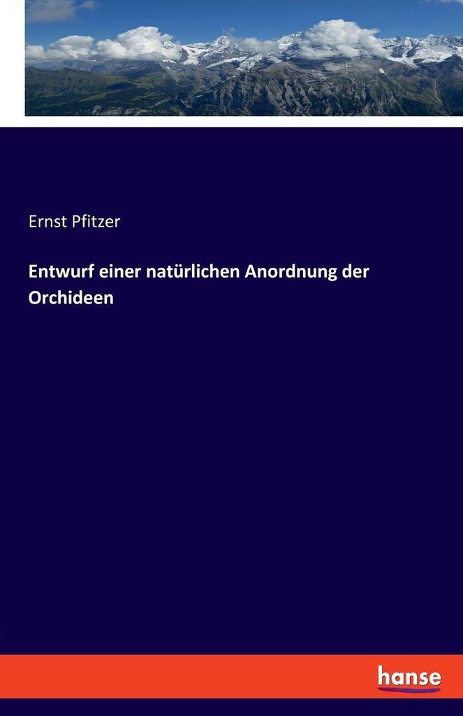 Entwurf einer natürlichen Anordnung der Orchideen