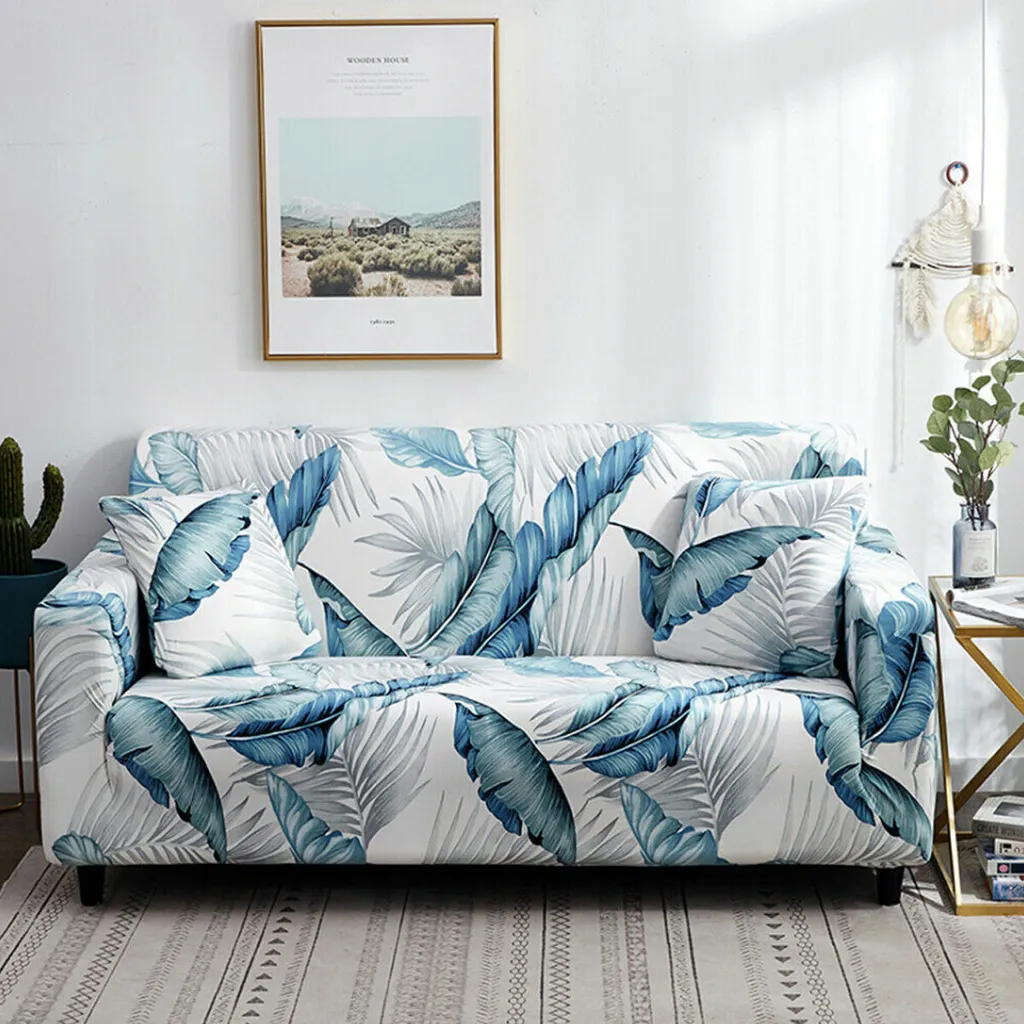 1/2/3/4 posti Coperta elastica del divano Sedia Protettore di seduta Stretch Couch Slipcover Casa Ufficio Mobili Accessori Decorazioni - 1 posto