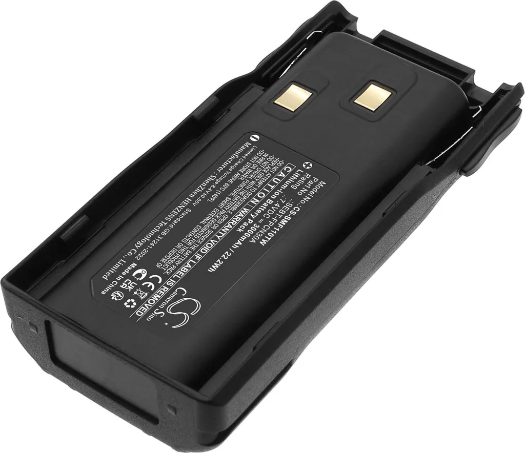 Batterie pour radio SAMCOM FPCN10A TECHTEK : Idéal pour usage pro - 2