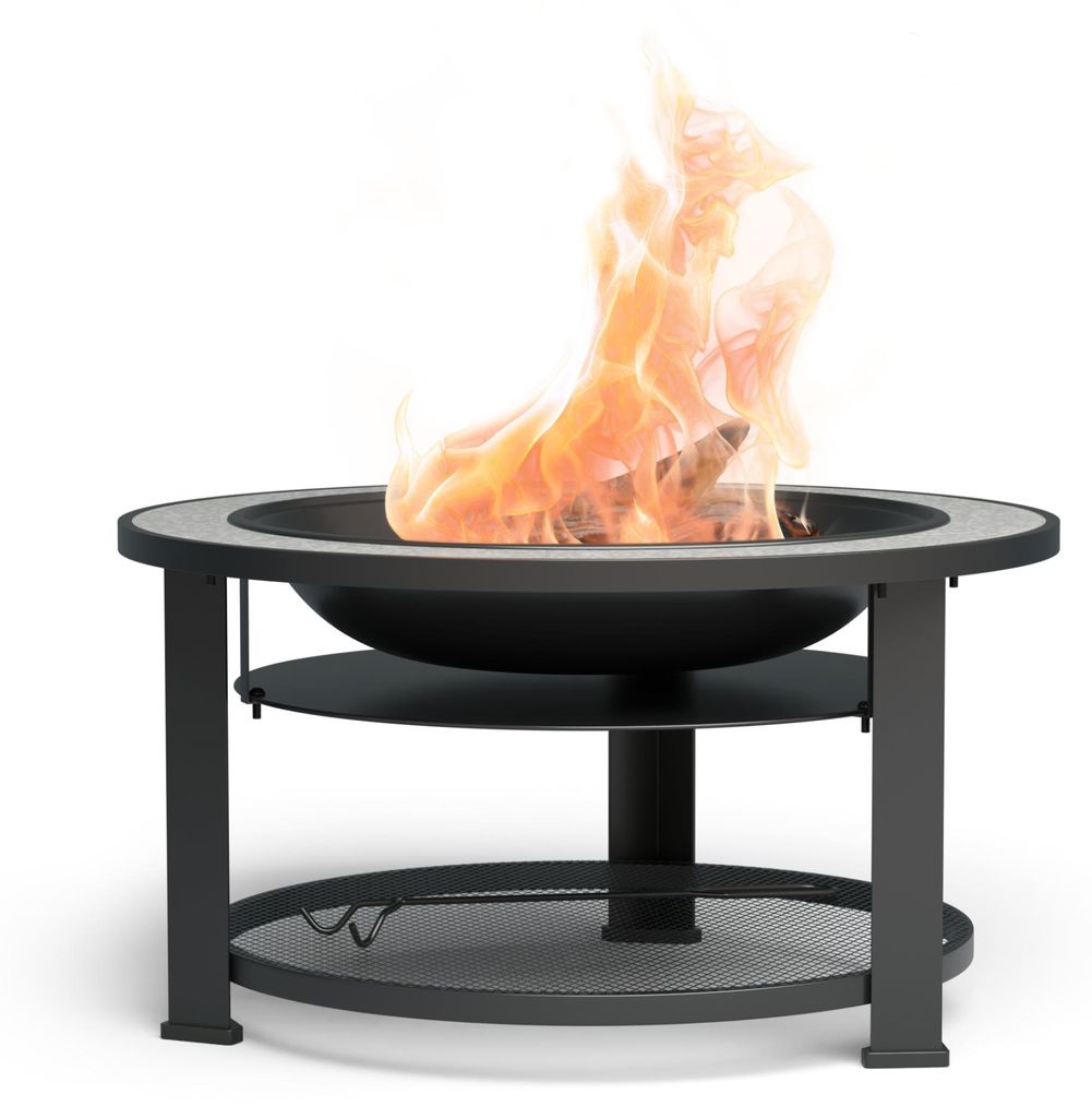 Blumfeldt Merano Circolo Feuerschale - 3-in-1 Feuerschale Produktbild 