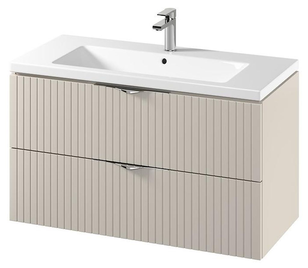 Cersanit | Ensemble meuble avec lavabo Tirso - 100 cm - Image du produit 