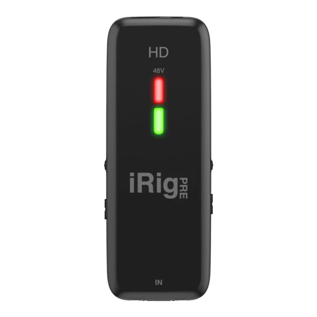 Interface iRig PRE HD IK Multimedia préampli micro XLR pour smartphone - 2
