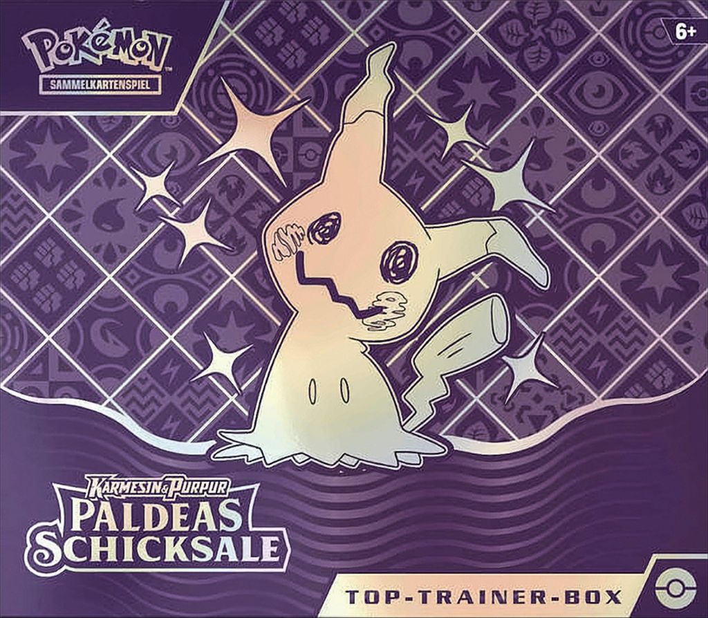 Pokémon Karmesin & Purpur Paldeas Schicksale - Top-Trainer Produktbild 