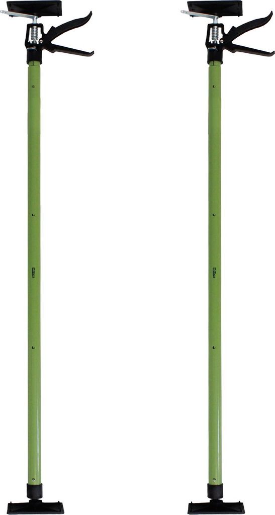 2 Stück Einhandstützen teleskopierbar 115 cm - 290 cm 45° Produktbild 