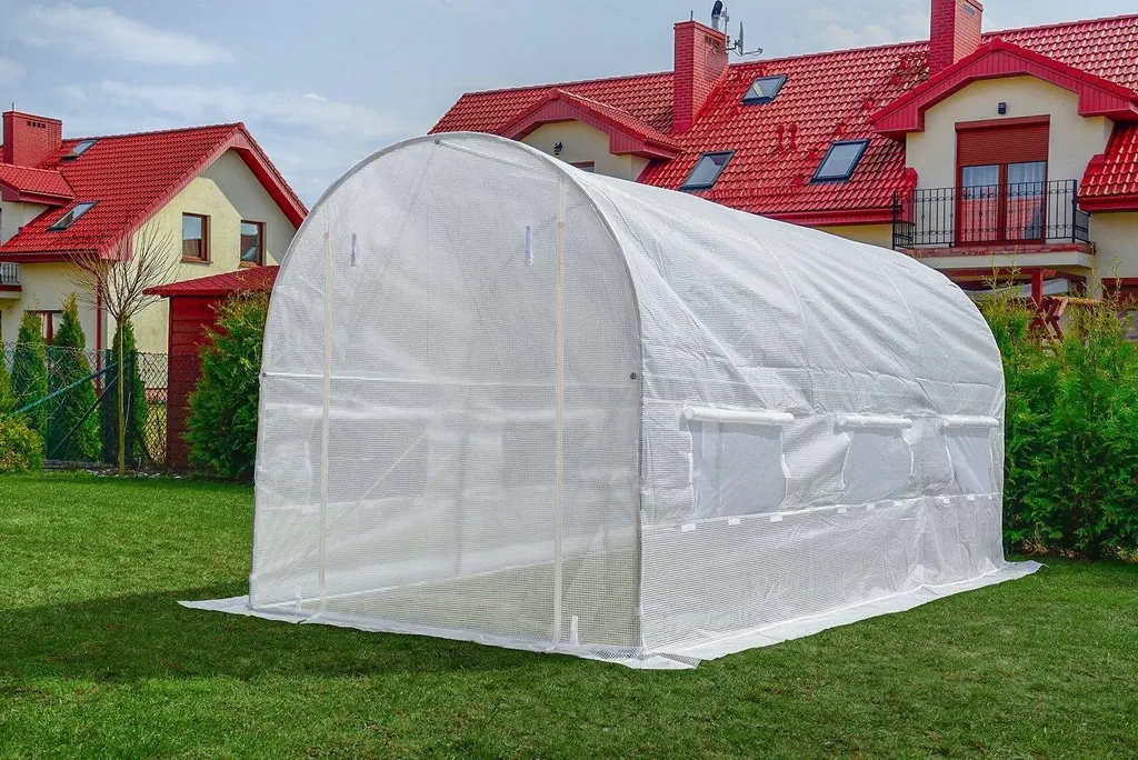 Serra da Giardino Premium 4,5x2m Bianca: Eleganza e Funzionalità - 4
