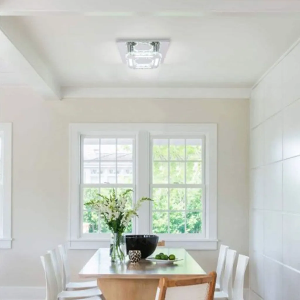 Plafonnier Toolight APP406-C Grey : Lustre moderne gris industriel chic