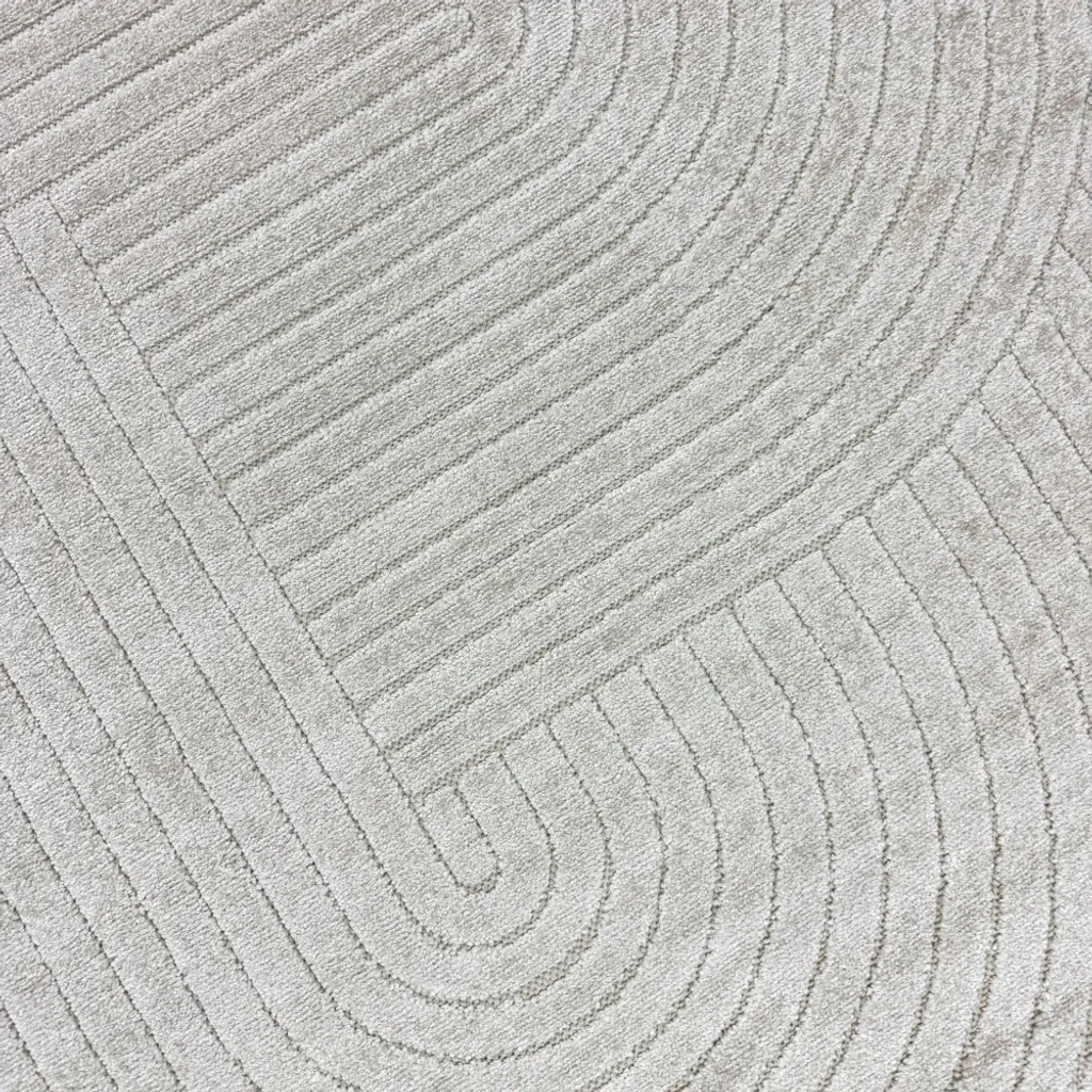 Tapis extérieur résistant aux intempéries Boho Beige 80x150 cm - Séries O