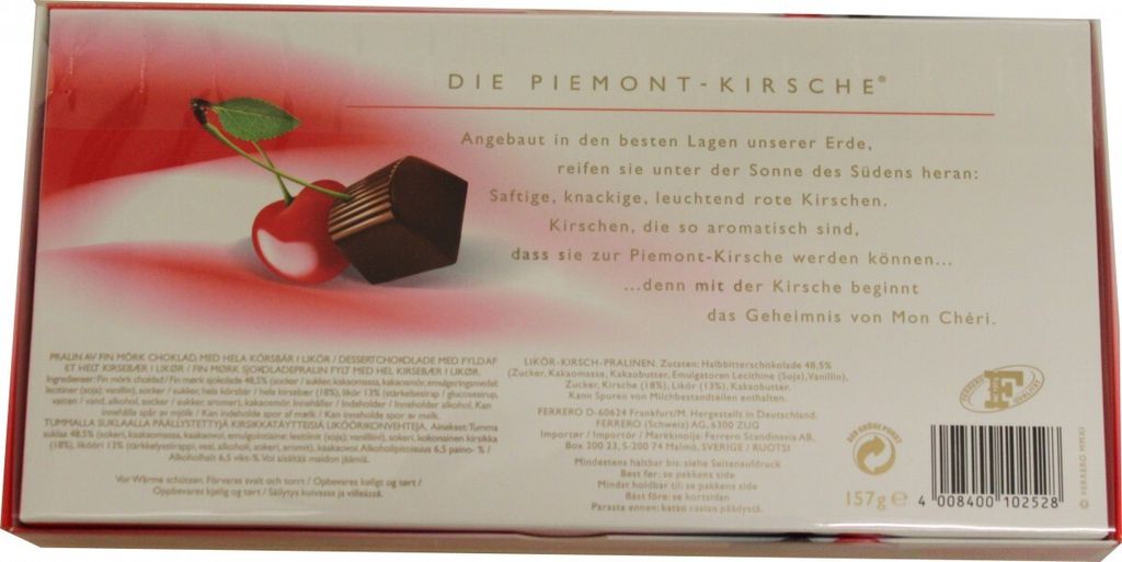 Mon Cheri 157g Obrázok produktu 7