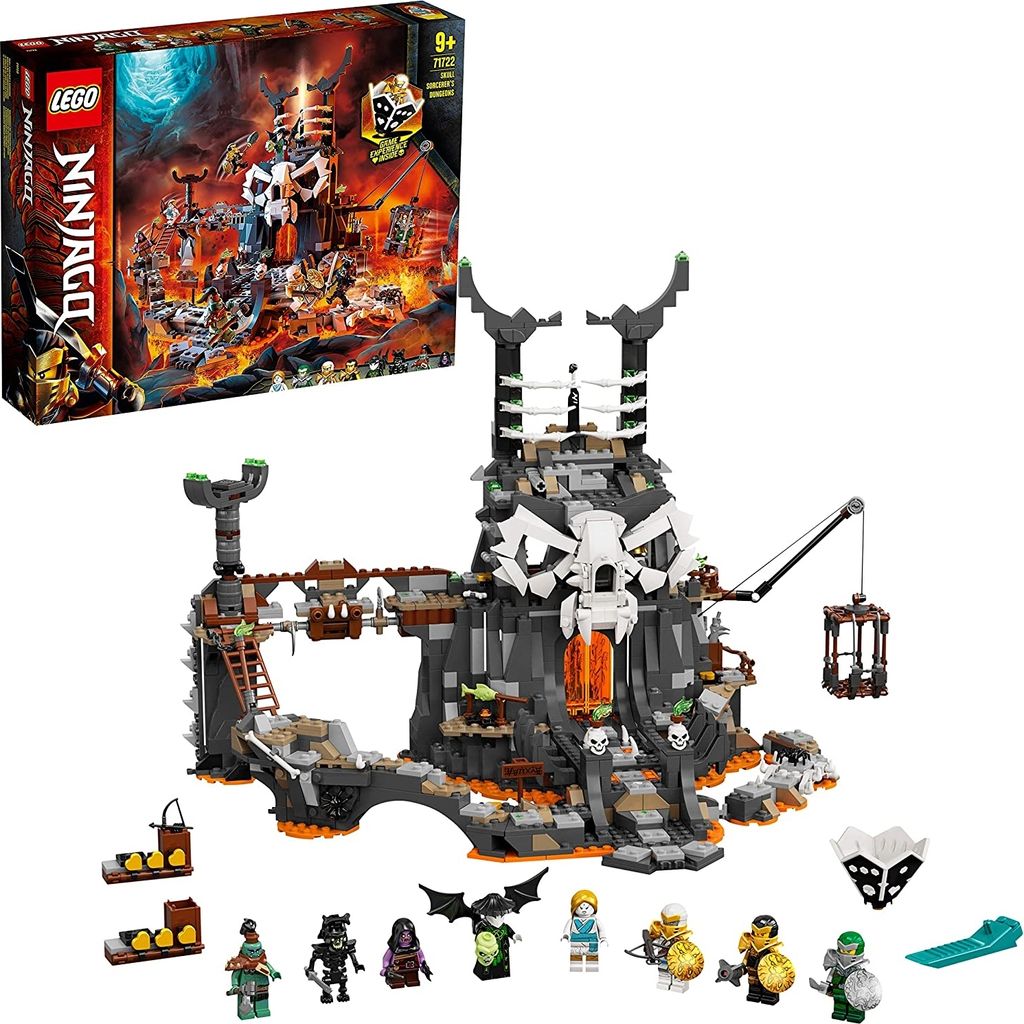 LEGO NINJAGO Skull Sorcerer' Dungeons 2in1 Set, Zestaw do Zdjęcie produktu 