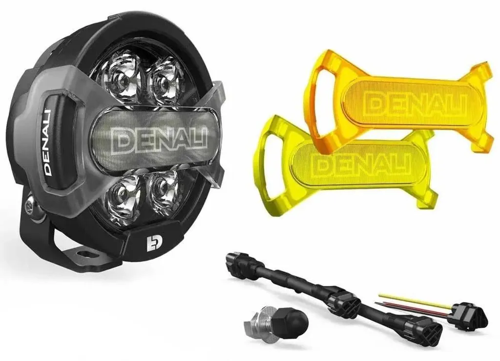 Projecteur LED Additionnel Denali D7 Pro Argent avec Optiques X-Lense Pro - 2