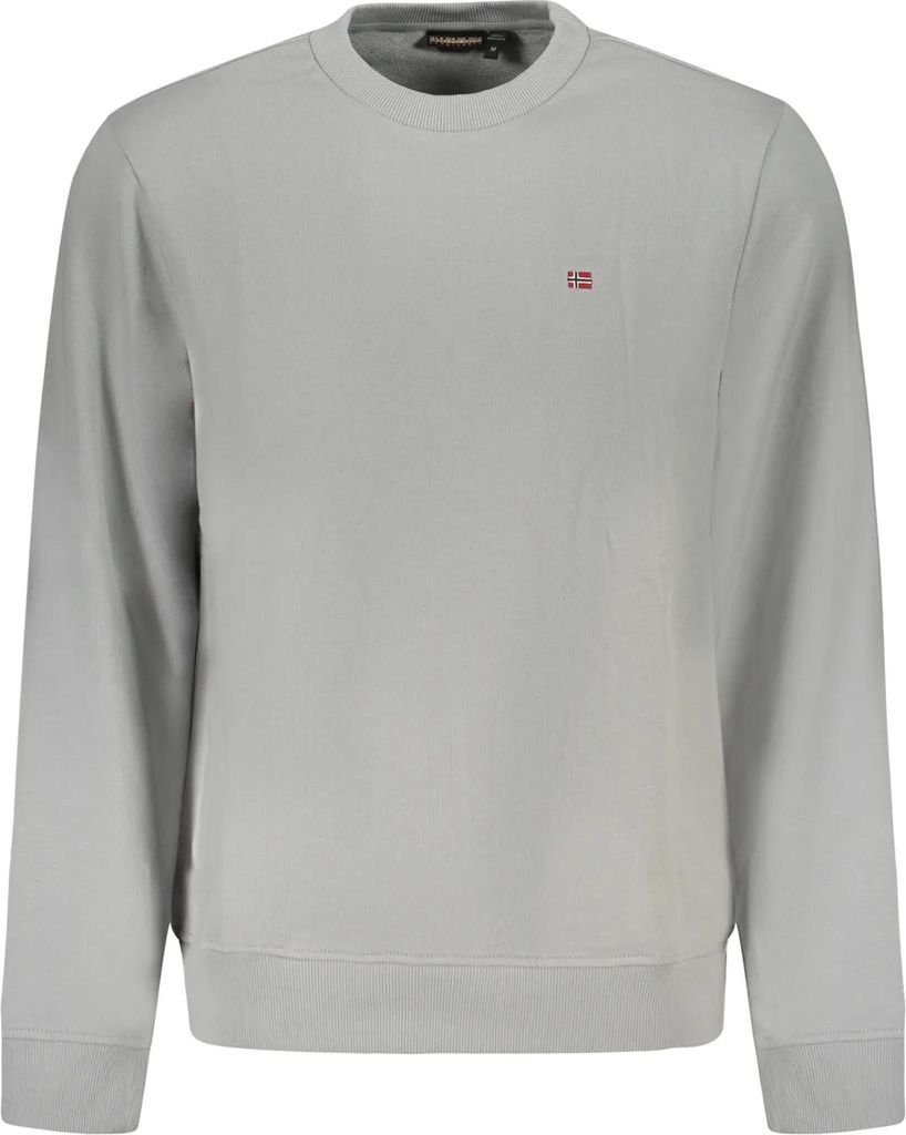 Napapijri Herren LANGARM-SWEATSHIRT Grau NP0A4H89BALISCREWSUM2_GRH62 : Größe - M Größe: M