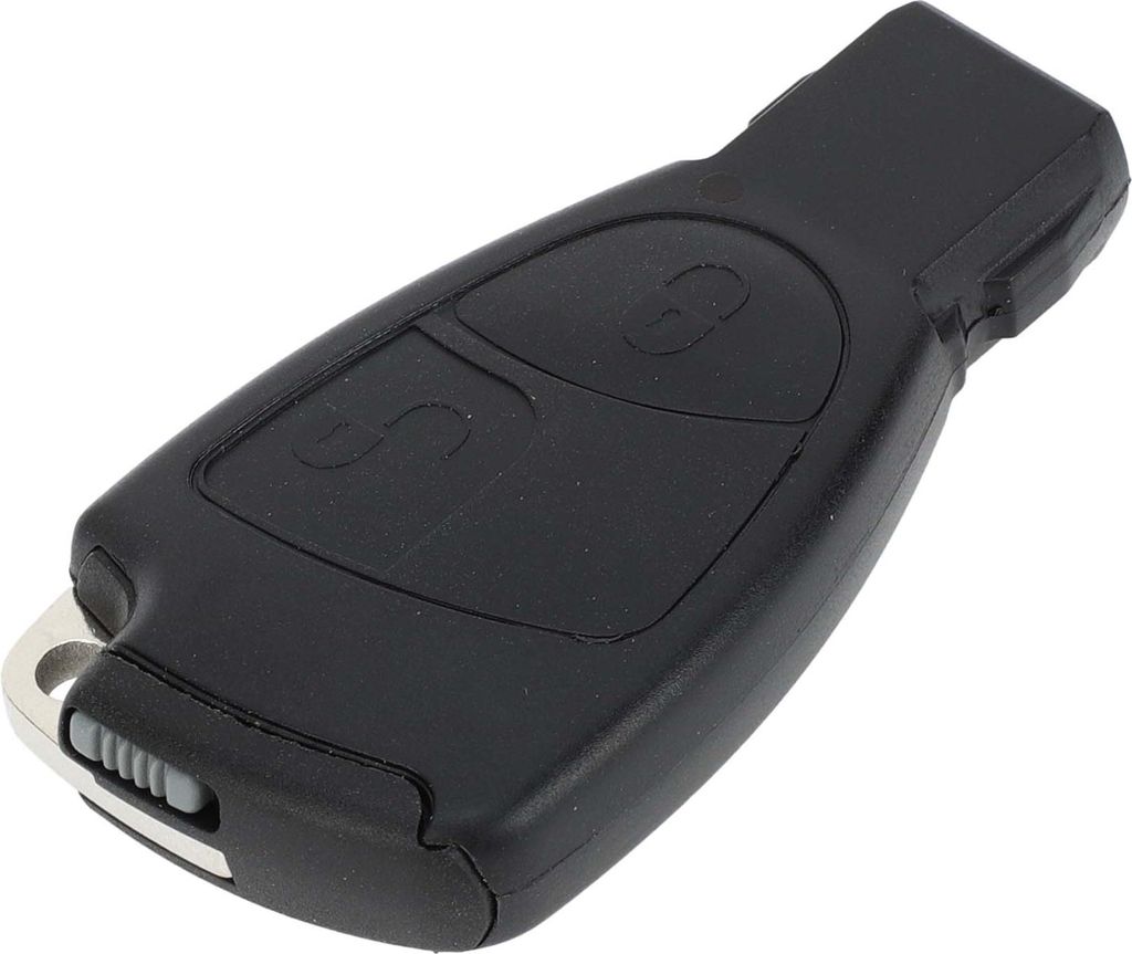 2 Tasten Schlüsselgehäuse Gehäuse Keyless Entry Fernschlüssel Ersatzgehäuse für Mercedes-Benz C-Klasse 2001-2007