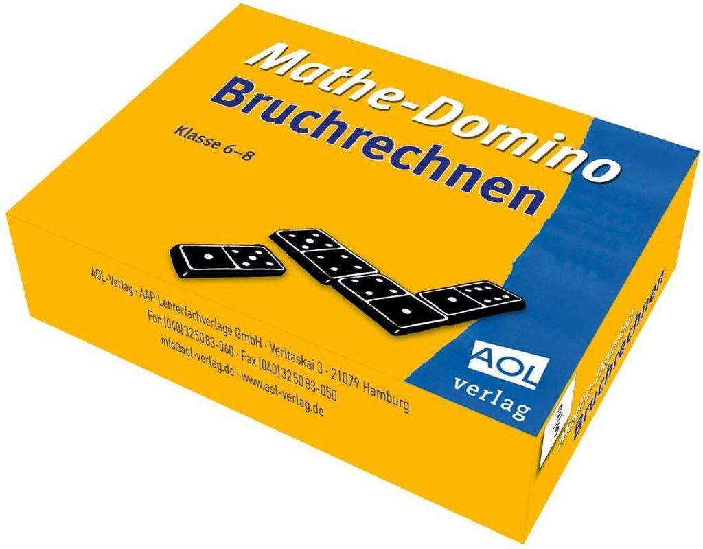 Mathe-Domino: Bruchrechnen