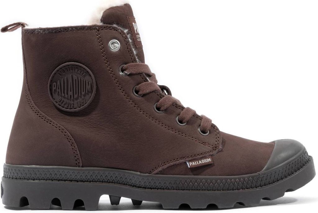 Palladium Pampa Hi Zip Wl Dark Cocoa Größe EU 37,5