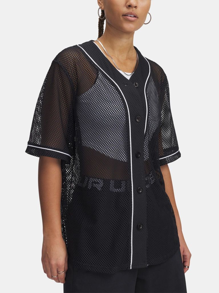 Under Armour Damen-Sportbekleidungs-Baseballtrikot 1389637-001__XS