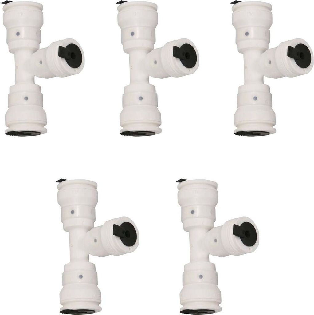 Aluverbund Steckfitting Henco Vision T-Stück Mittelabgang reduziert 26 x 3 - 20 x 2 - 26 x 3 5 Stück