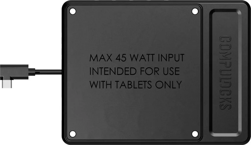 Compulocks Plus Hub VESA Box Noir Station d'Accueil H01 USB-C - 3