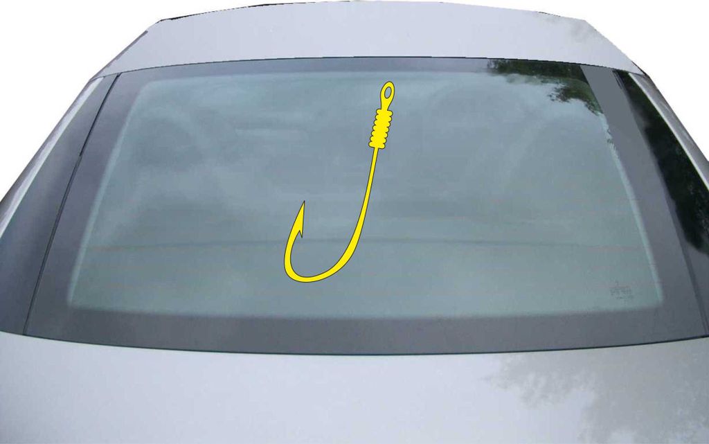 Indigos UG - Aufkleber Heckscheibe & Motorklappe DE2484 - gelb - 600x329 mm - Vereinigte Arabische Emirate UAE - Auto Scheiben Fenster Heckklappe T...