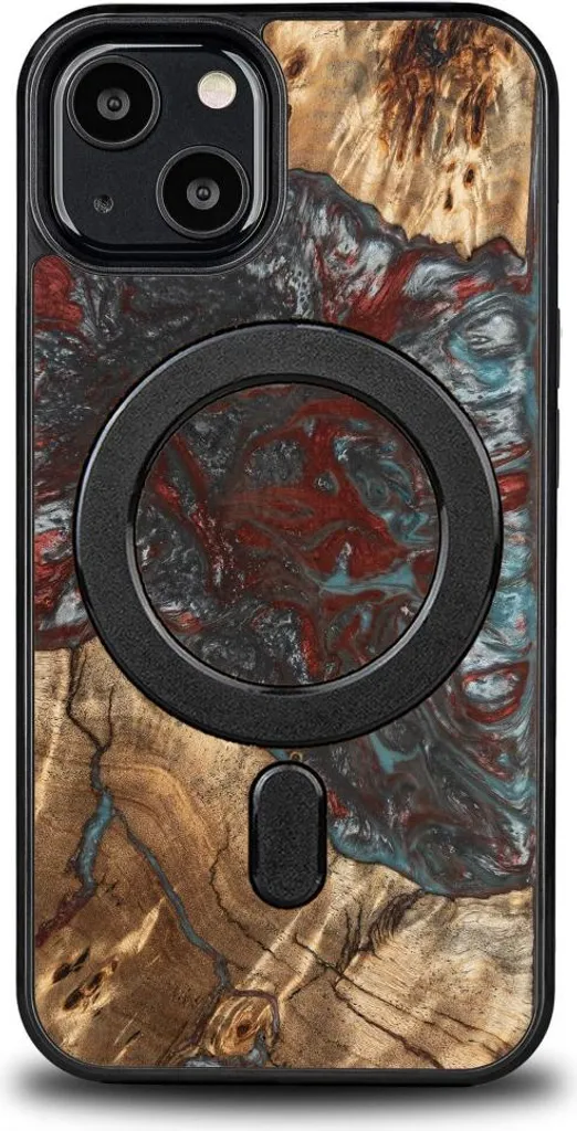 Cover iPhone 13 MagSafe Bewood Unique - Serie Pianeti Plutone Unica