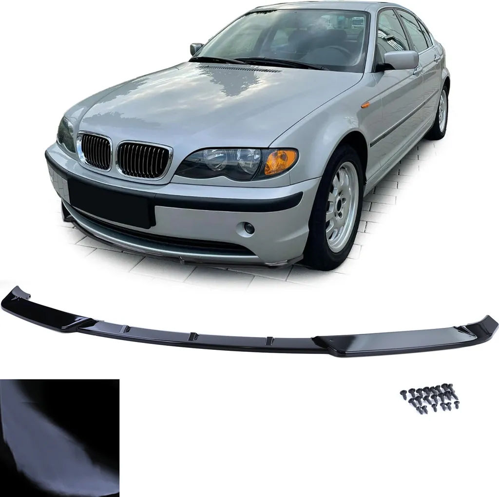 Lèvre de spoiler performance noir laqué pour BMW Série 3 E46 Limo