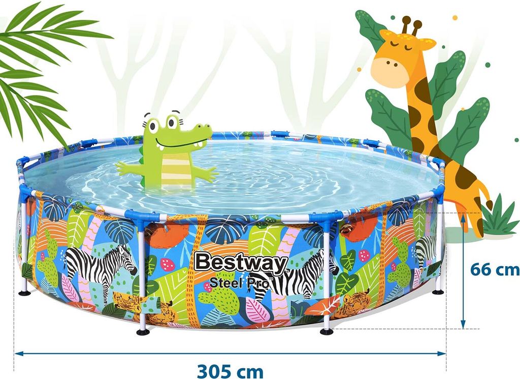 Bestway Pool Steel Pro Rahmen 305×66 cm Produktbild 30