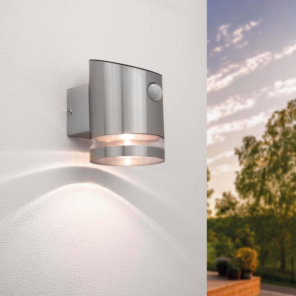 Ledvion Solar LED Wandleuchte Elara mit Sensor Warmweiß Produktbild 
