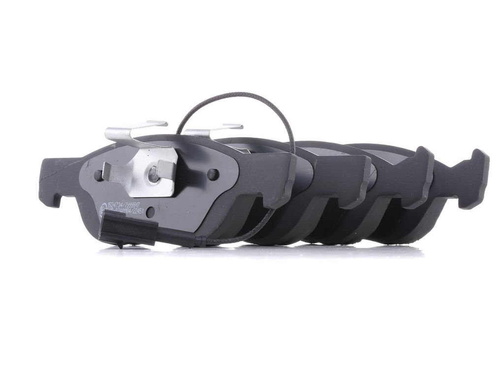 RIDEX 402B0122 Bremsbeläge Satz Vorne für FIAT PUNTO (188) Produktbild 